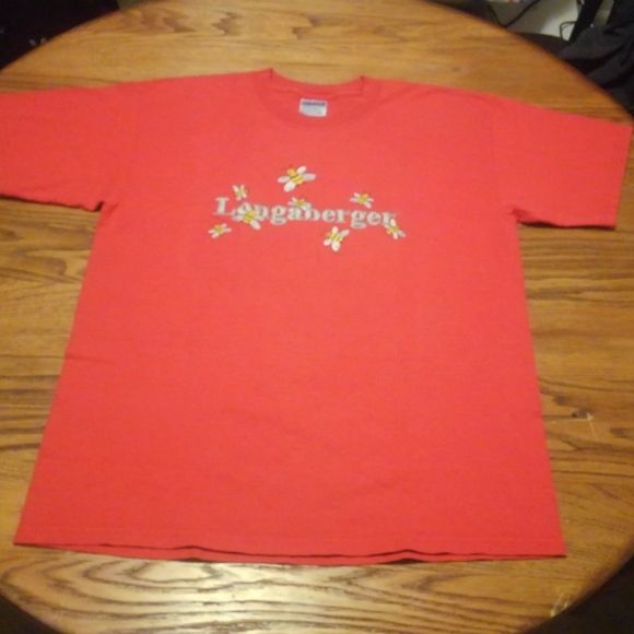 🐝 Longaberger Bees vintage Shirt Embroidered Large Bee Basket 🍯 Honey Picnic - Picture 12 of 12